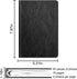 Fintie Photo Album for 3.5x4.25 Inch Polaroid Films - 64 Pockets, Vintage Black, Compatible With Fujifilm Instax