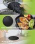 Wapodeai 2pcs Silicone Mats for Kitchen Counter, Pot Holders, Trivets, Hot Pads, Flexible and Easy to Wash