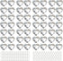 HDCRYSTALGIFTS 48pcs 20mm Clear Crystal Heart Prism Sun Catchers, Heart Prisms Rainbow