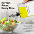 Set, Set 2) Glass Olive Oil Dispenser Bottle for Kitchen by Brighter Barns - Oil and Vinegar Dispenser Coffee Syrup