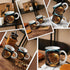 SavgU Mug,3D 11oz Library Bookshelf Book Mug Ceramic Coffee Mug,- Gifts for Book Lovers Readers Librarians Book Club