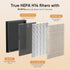 AP303/304 Replacement H14 HEPA Air Purifier Filter, Designed for Smoke Wildfire, Activated Carbon