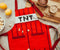 Minecraft Red TNT Youth Kitchen Apron, Serving Chef Apron for BBQ Grilling and Cooking