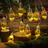 HFXXAD Christmas Lights Indoor, 10 LED Clear Bulbs Christmas Tree Snow Globe String