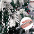 GWHOLE 12 PCS Candy Cane Christmas Decoration, Black and White Plastic Candy Cane Ornaments for Christmas Tree Wreath