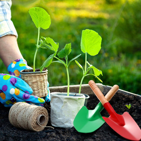 24 Summer 4 Gisafai Pcs Toy Shovels for Kids Gardening Tools Kids Shovel Mini Metal Garden Shovel Sand Shovels