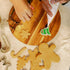 Christmas Cookie Cutters, 10 Pieces Large Metal Cutters - Gingerbread Man, Snowflake, Christmas Tree, and More