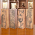 Wine Gift Bags for Wine Bottles, 12 Pack Paper Set with Wood Grain, Bulk for Holiday, Wedding, Birthday