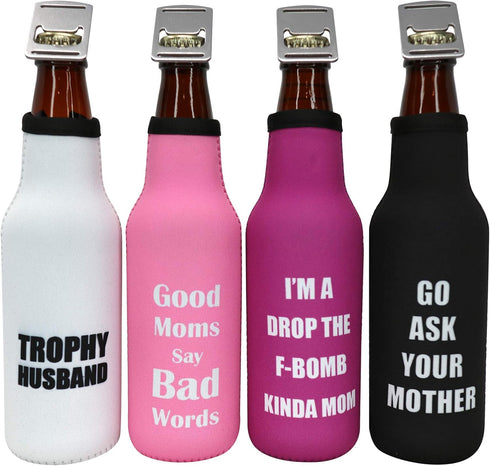 AWESOMETIVITY Funny Mom Dad Couple Coolers - Gifts from Kids, Friends for New