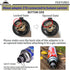 CAMPING MOON Camping Stove Adapter with Extend Hose (21.65"/55cm) for Z10/Z13M/Z16