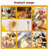 Spreader Knife Set, 8-Piece Cheese and Butter Spreaders, Mini Serving Tongs, Stainless Steel Multipurpose Knives