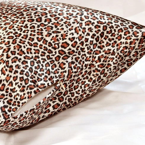 TAOSON Satin Body Pillow Cover with Zippers, Silky Soft Pillowcase, 21"x54", White