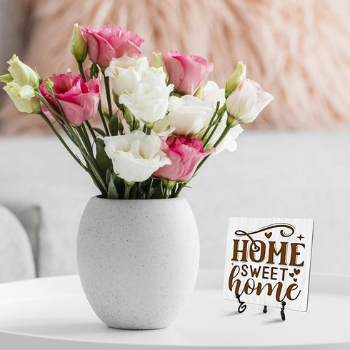 Home Desk Decor, Home Sweet Home Sign With Iron Stand, Housewarming Gifts For New Home Owners -20