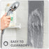Tub,Shower,Bathroom.24''x24'' Upgraded Non Slip Shower Mat,Anti Slip Bathtub Mat with Suction Cups,Scrubber Mats,Easy