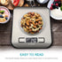 Ultrean Digital Kitchen Food Scale, 11lb Weight Grams and Ounces for Baking, Cooking, Meal Prep, 6 Units with Tare
