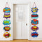 Poen Hero Themed Party Decorations - Large Hero Action Sign Fun Cutouts for Birthday Baby Shower Party Supplies, 10