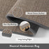 Lahome Farmhouse Kitchen Runner Rug, 2x5 Non-Slip Washable Carpet Runner for Entryway, Bathroom, Grey