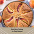 Glad Round Baking Pan Nonstick-Heavy Duty Metal Bakeware for Cakes and Desserts, Gold by Glad