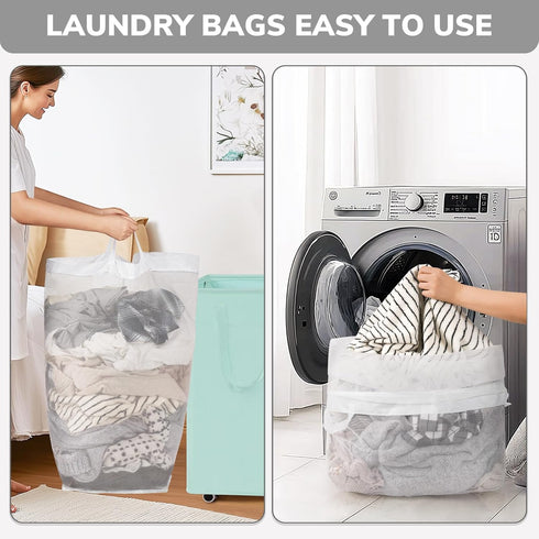 Wheels,75L Goodpick Rolling Laundry Basket with Large Collapsible Laundry Hamper with Removable Wash Bag Space
