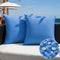 Kevin Textile Outdoor Waterproof Throw Pillow Covers Pack of 2 Farmhouse Decorative