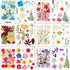 420 NESCCI Pcs Dried Pressed Flowers for Resin,Real Nature Dried Flowers for Crafts Bulk Dry Flowers Leaves Kit Used