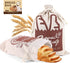 Seaury Kareen 2 Pack 1713Homemade Bread Bags, Bread Bags Reusable Linen with Plastic Lining, Large Loaf Storage Bags