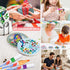 DoYoMo 6 Paint Your Own Butterfly Coaster with Markers,Craft Kits for Adul Absorbent Ceramic Tiles with Cork Base,DIY