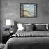 Lighthouse Nautical Wall Art - Coastal Beach Canvas Prints for Home Decor 16"x12"
