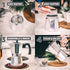 GROSCHE Milano Moka Pot | 3 Espresso Cup - 5 oz | Stovetop Espresso Percolator & Coffee Maker