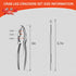WHDLQFL 8 Pack Set, Lobster Crackers and Picks Crab Leg Cracker Tools, Stainless Steel Seafood Crackers & Forks