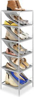 5-Tier, Whitmor Spacemaker Shoe Tower, Gray