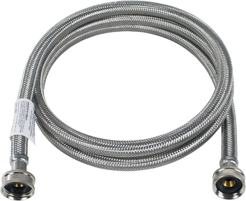 Certified Appliance Accessories 6 Feet Washing Machine Hose, Hot or Cold Water Supply Line, PVC Core with Premium