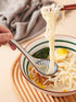 Ceramic Ramen Spoons Set of 4, 6.5 Inch Asian Soup Spoon, Japanese Spoons for Kitchen, Pho, Dumpling