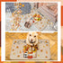 Winter Fall Door Mat | Non Slip Farmhouse Welcome Mats for Outdoor Indoor, Snowflake Pumpkin Floor Door Mat, 27.6x15.7