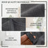 2040 2pc) KinHwa Microfiber Hand Towels for Bathroom Soft and Absorbent Face Towels Grey Bathroom Hand Towels for Spa