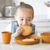Tiny Twinkle Tableware 3 Pack Dish Set - BPA-Free Kids Dinnerware Set (Sand, Cinnamon, Taupe)