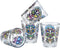 Culver 1.75-Ounce Sugar Skulls Decorated Shot Glasses, Set of 4