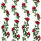 Syhood Artificial Rose Garlands - 14.4 ft Wine Red Flower Vine for Wedding Arch and Home Garden Decorations