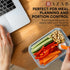 Razab 30 PC Glass Food Storage Containers with Lids, Reusable Airtight Meal Prep Containers for Lunch and Leftovers