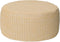 GLADTRAX Outdoor Inflatable Ottoman with Air Pump, Fade-Resistant Patio Footrest Stool D21x H9,