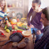 Cuisinel Cast Iron Square Grill Pan with Glass Lid, Pan Scraper, Handle Cover - 10.5" Pre-Seasoned