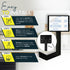 Banana Hanger - Under Cabinet Hook for Bananas, Black, Self-adhesive, Folds-up When Not in Use