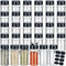 Eccliy 36 Pack 3 oz Clear Plastic Spice Jars with Label and