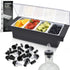 Esatto Bar Products Condiment Holder for Serving Container Chilled Garnish Tray with