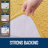 OLANLY Bathroom Rugs 30x20, Extra Soft Chenille Bath Mats, Non-Slip, Quick Dry, Machine Washable, Yellow