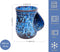 18oz Ceramic Hand Warmer Mug, Novelty Hand Warmer Coffee Mug, Tea Mug, Keep Your Hands Warm, Comfy Handwarmer, Microwave And Dishwasher Safe (Blue) by Cteaffee