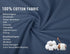 Sunflower Queen Pillowcases Set of 2, 100% Cotton, 20×30 inches, Soft and Breathable