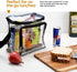 SP HOME GOODS Stadium Approved Clear Tote Bag with Adjustable Strap, See Through Zippered Lunch Bags