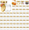 Tanlade 60 Pcs 3 oz Clear Plastic Jars with Lids Wide Mouth