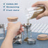 3pcs Small Kitchen Funnels for Filling Bottles, Food Grade Metal, Stainless Steel Funnels for Essential Oils, Spices